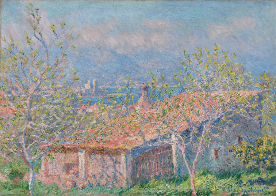 Gardener’s House at Antibes — Claude Monet, 1888